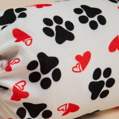 Paw Print Plastic Bag Holder - Set of 2