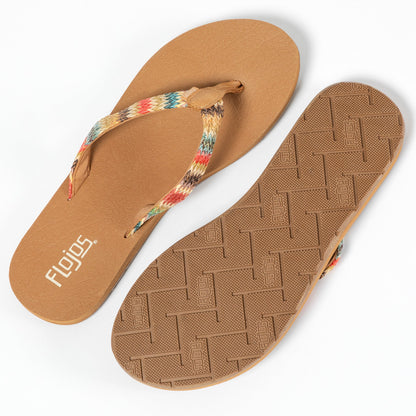 Flojos&reg; Juno Weave Flip Flops