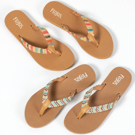 Flojos&reg; Juno Weave Flip Flops