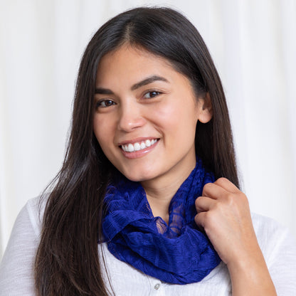 Waves of Color Infinity Scarf