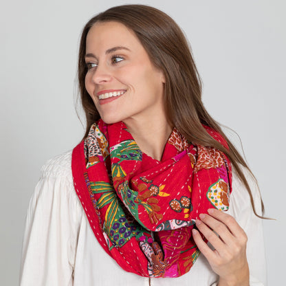 Waves of Color Infinity Scarf