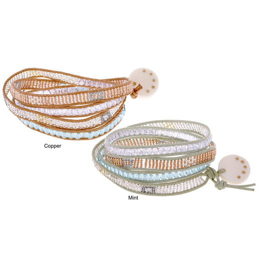 Sasa Moraa 4x Wrap Bracelet