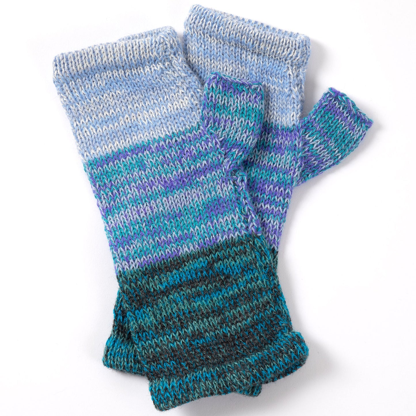 Alpaca Fingerless Mittens