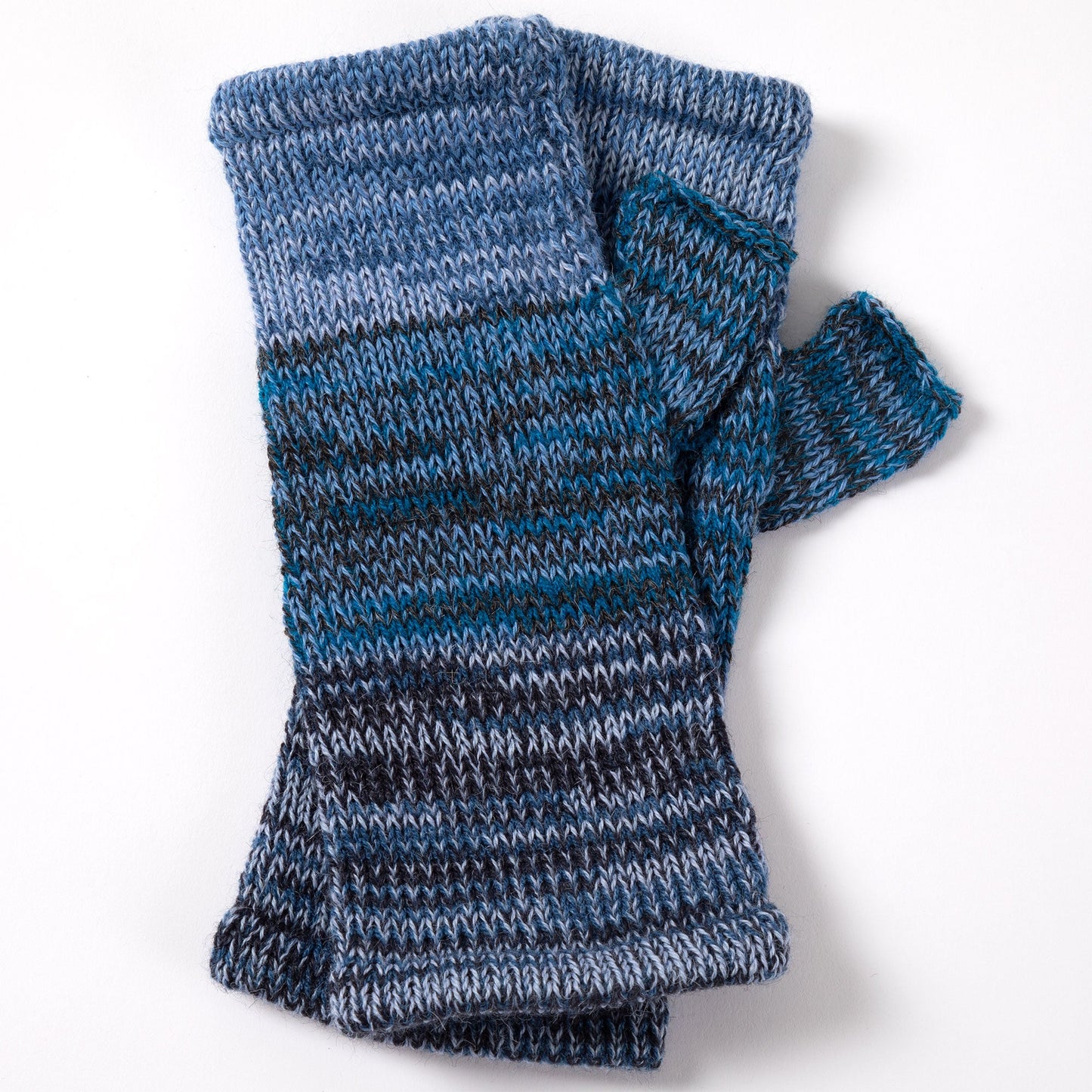 Alpaca Fingerless Mittens