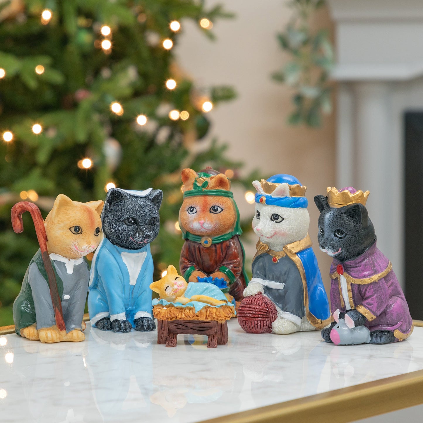 Animal Nativity Set