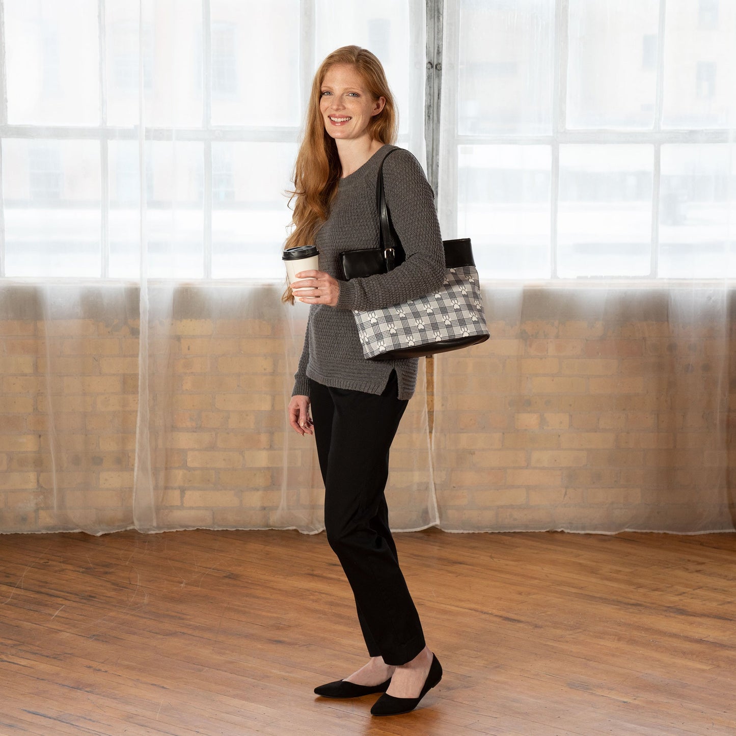 Classic Paw Print Canvas Tote