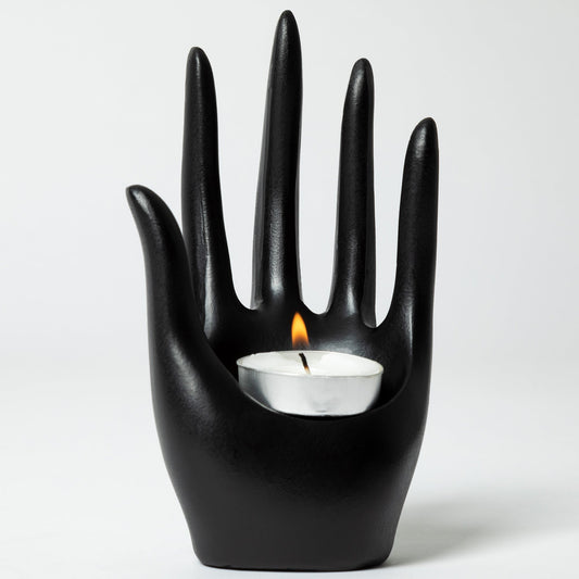 Palm Of Light Votive Candle Holder