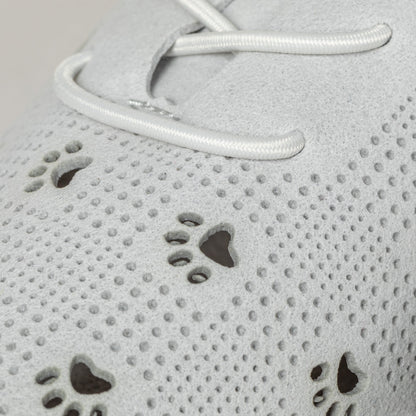 Cut-Out Paw Print Casual Sneakers