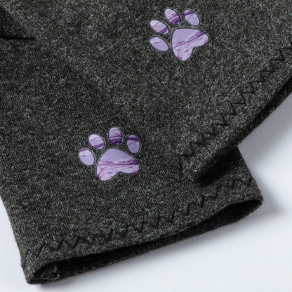 Paw Print Compression Gloves