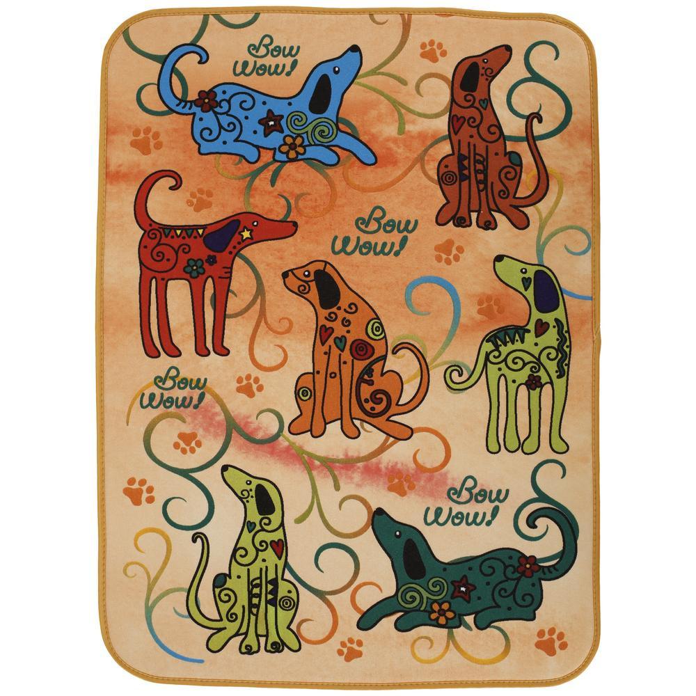 Festival Pets Microfiber Dish Drying Mat